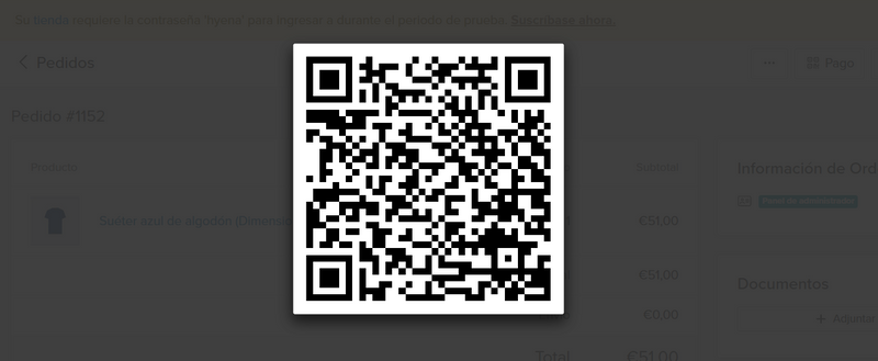 Código QR del correo electrónico