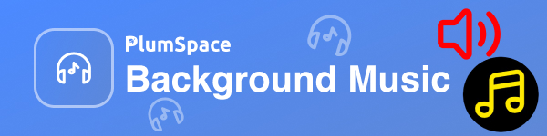 Background music logo