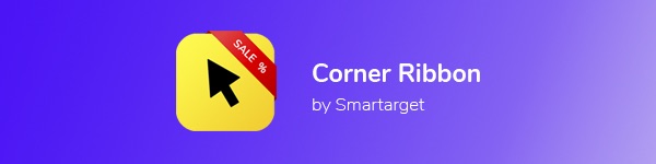 Smartarget Corner Ribbon logo