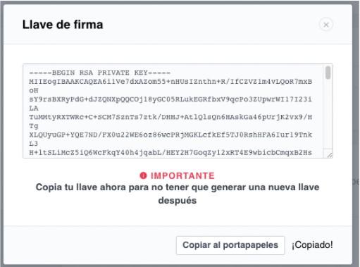 RSA key