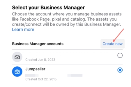 setup facebook account