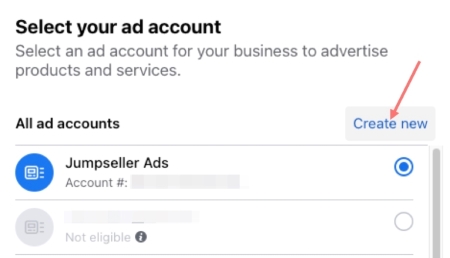 setup facebook account