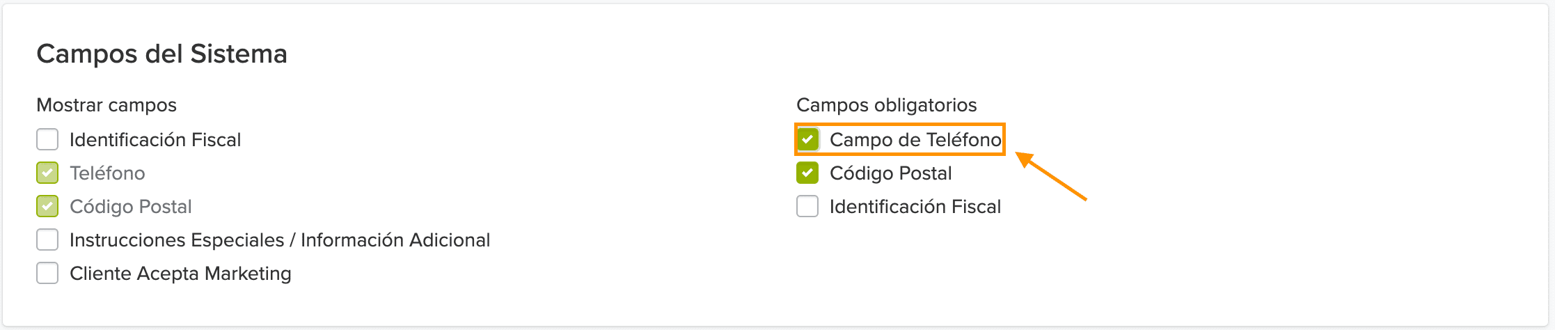 configuration