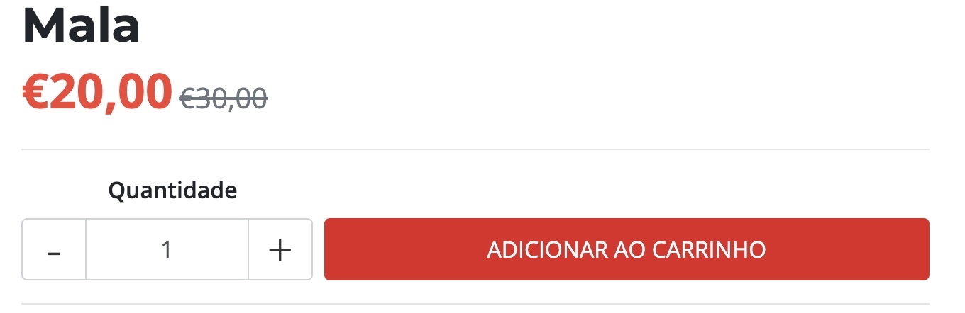 Comparar com preço - exemplo de funcionalidade na prática