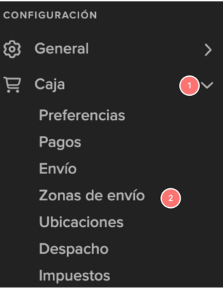 crear nueva zona