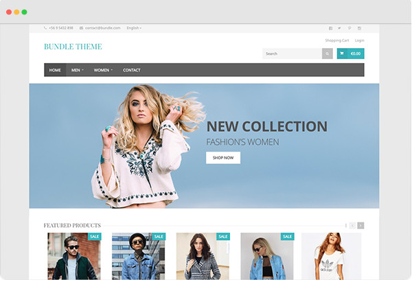 Plantilla de la Tienda Online
